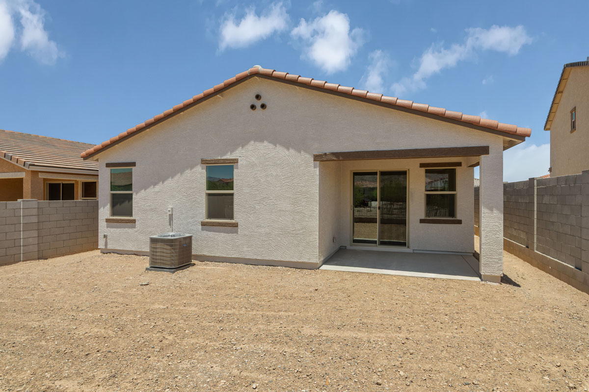 Rear exterior