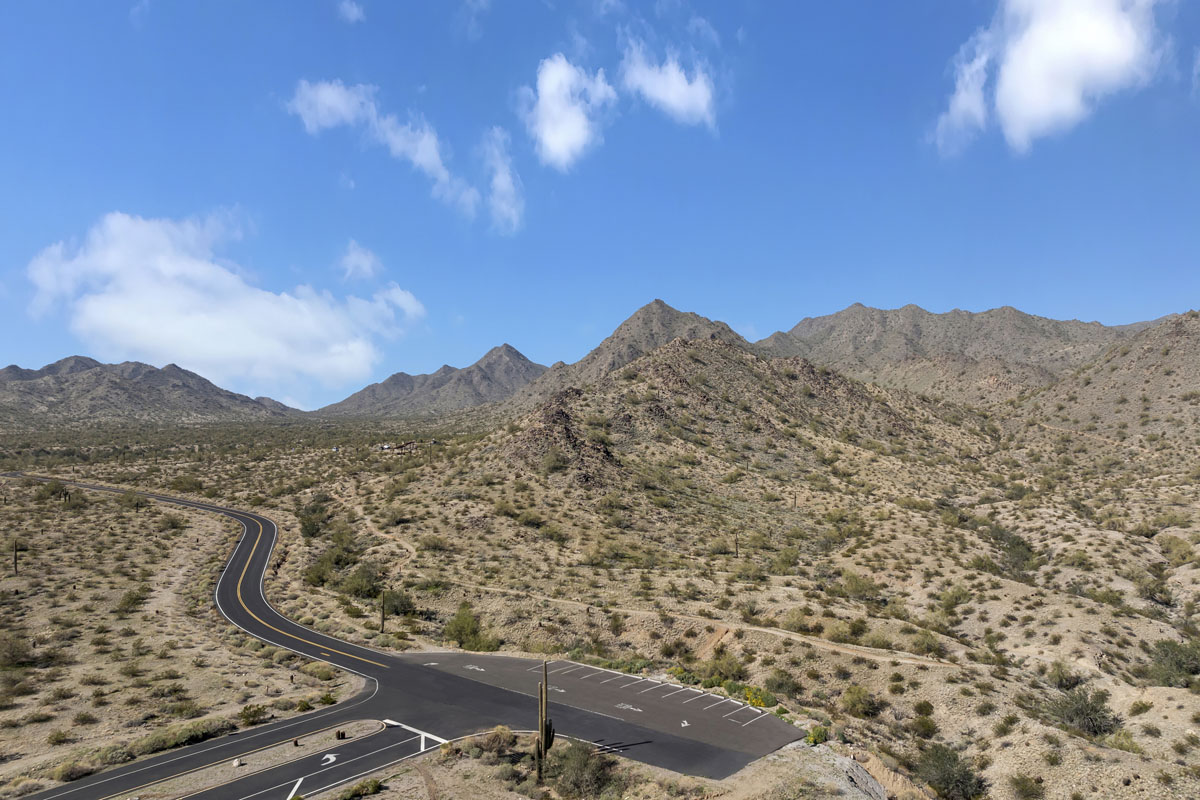 Just a short drive to Skyline Regional Park