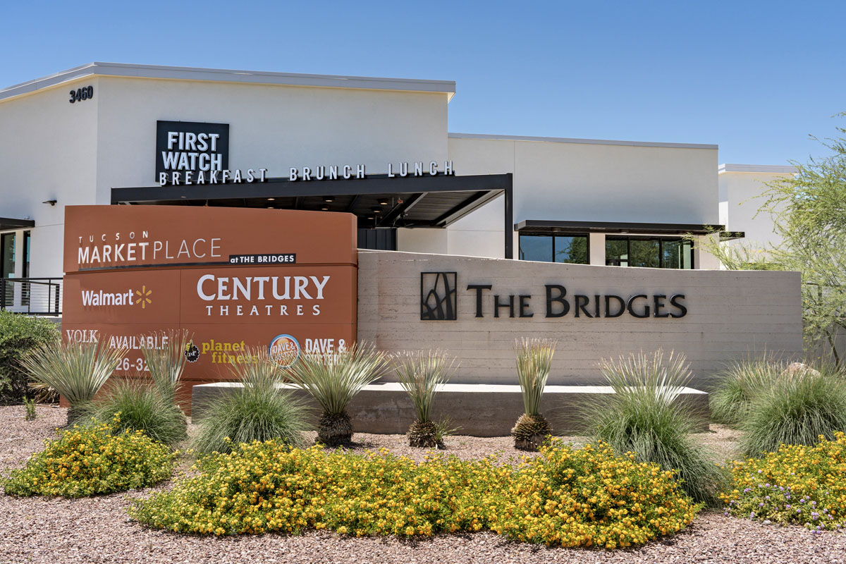 Short drive to Tucson Marketplace at the Bridges