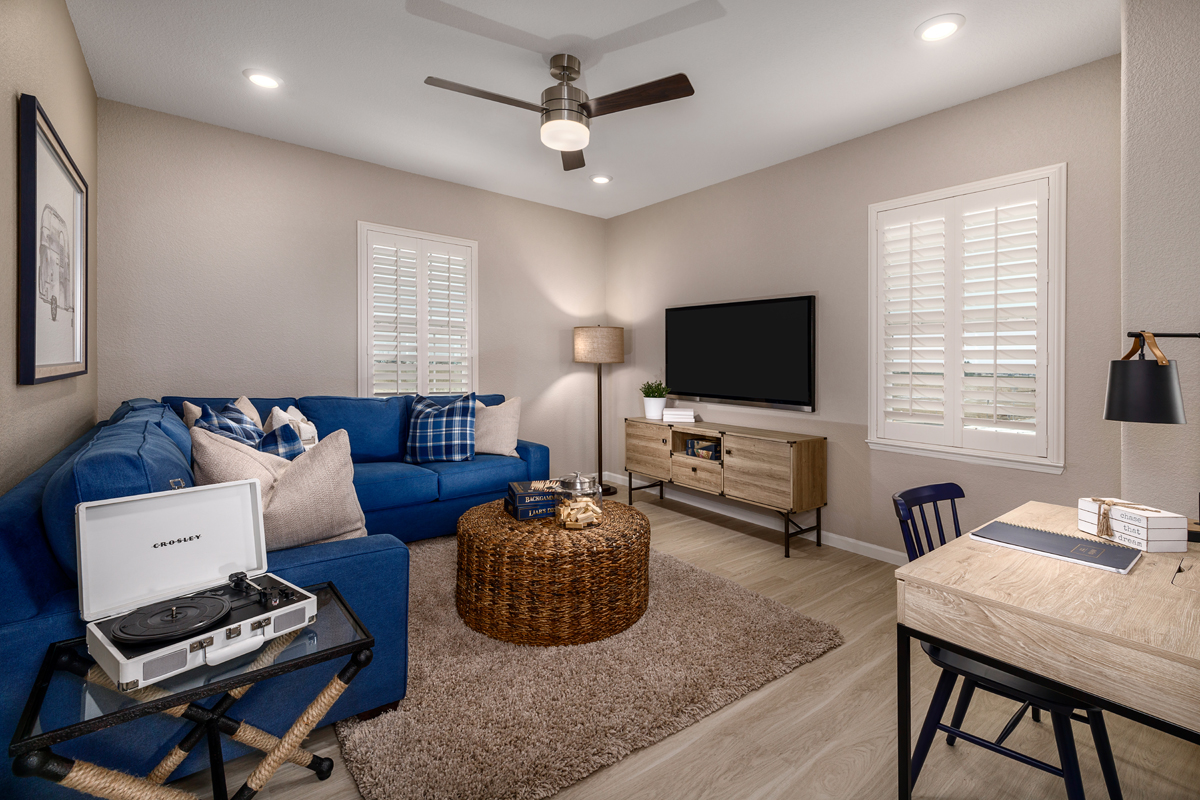 New Homes in Vacaville, CA - Wildhawk at Roberts Ranch Plan 2608 Loft
