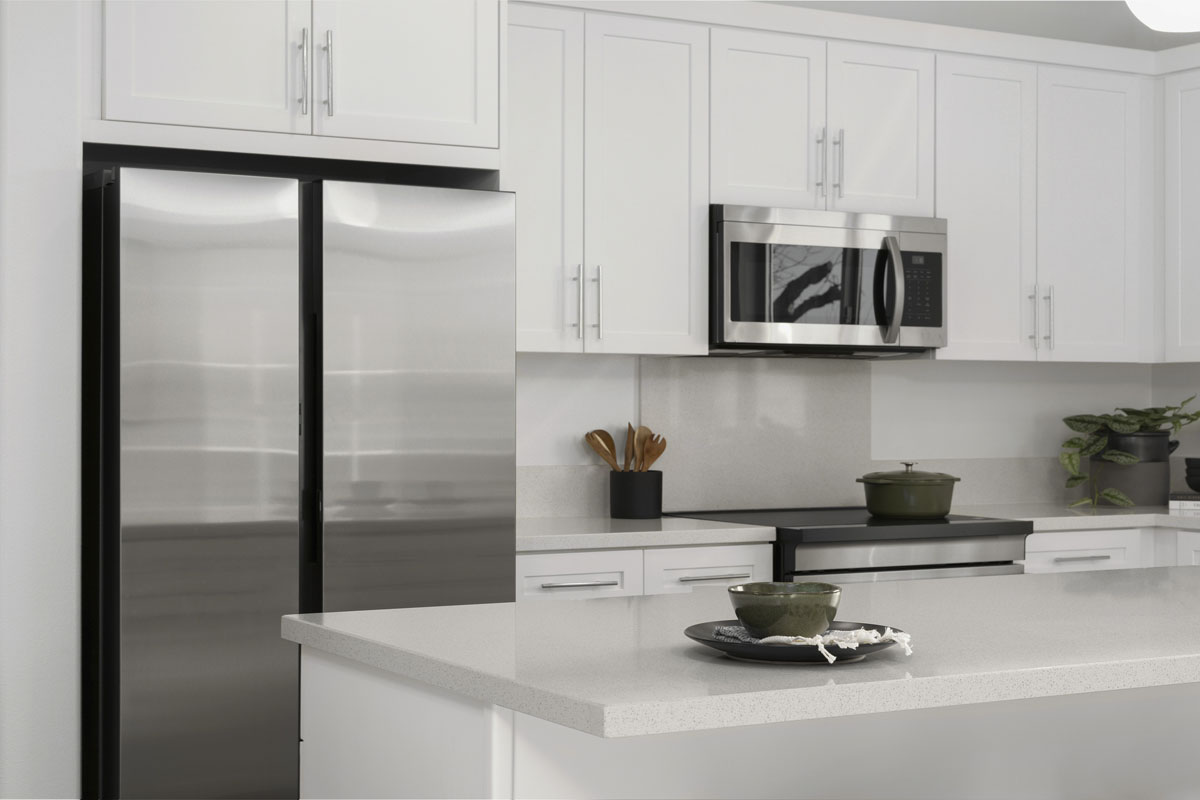 Stainless steel appliances