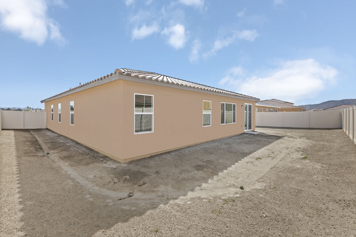 Rear exterior