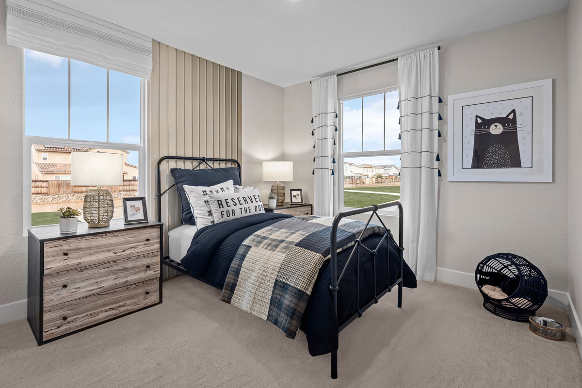 Spacious secondary bedroom 