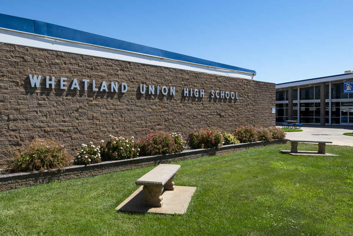 Near Wheatland High School