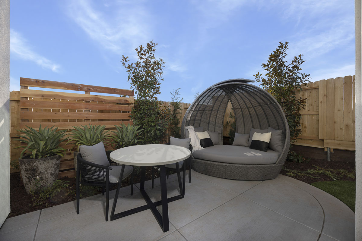 Back patio