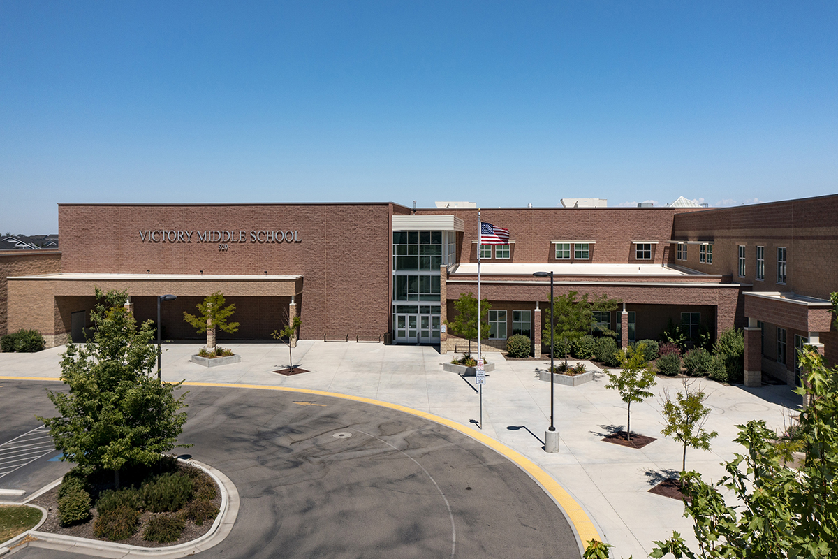 1.5 miles to Victory Middle School