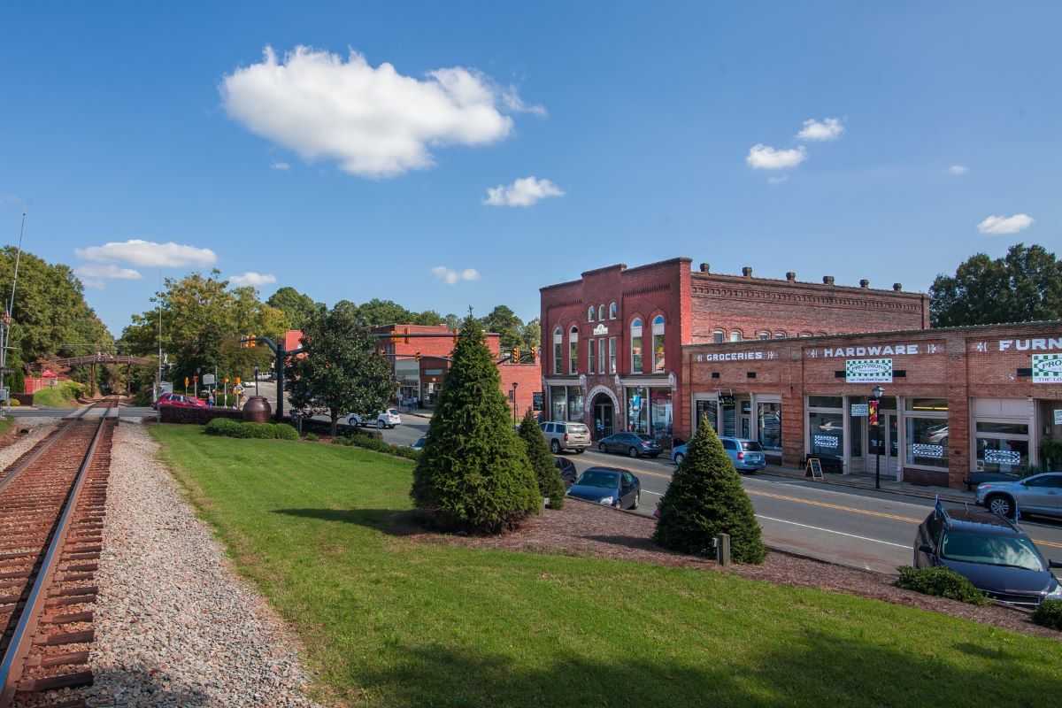 Short drive to downtown Waxhaw