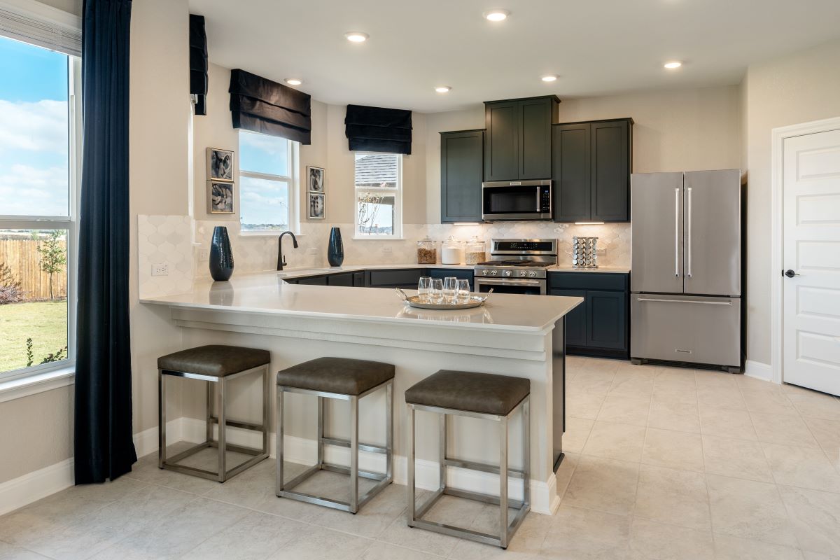 New Homes in Austin, TX - Scenic Pass Plan 2070 Kitchen