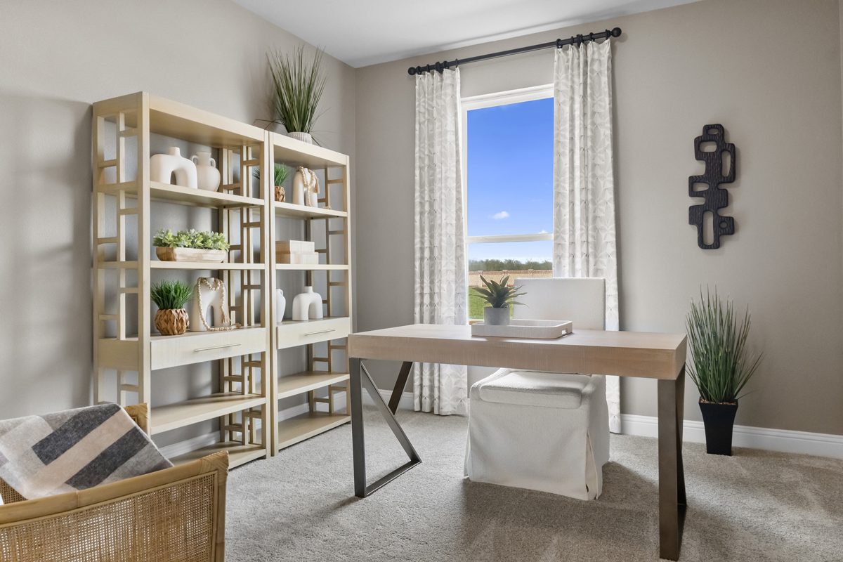 Spacious secondary bedrooms