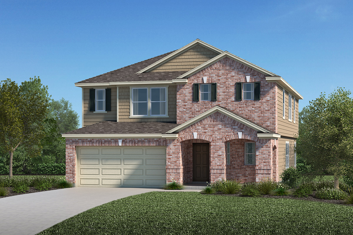 Rendering of a KB home in Missouri City, TX
