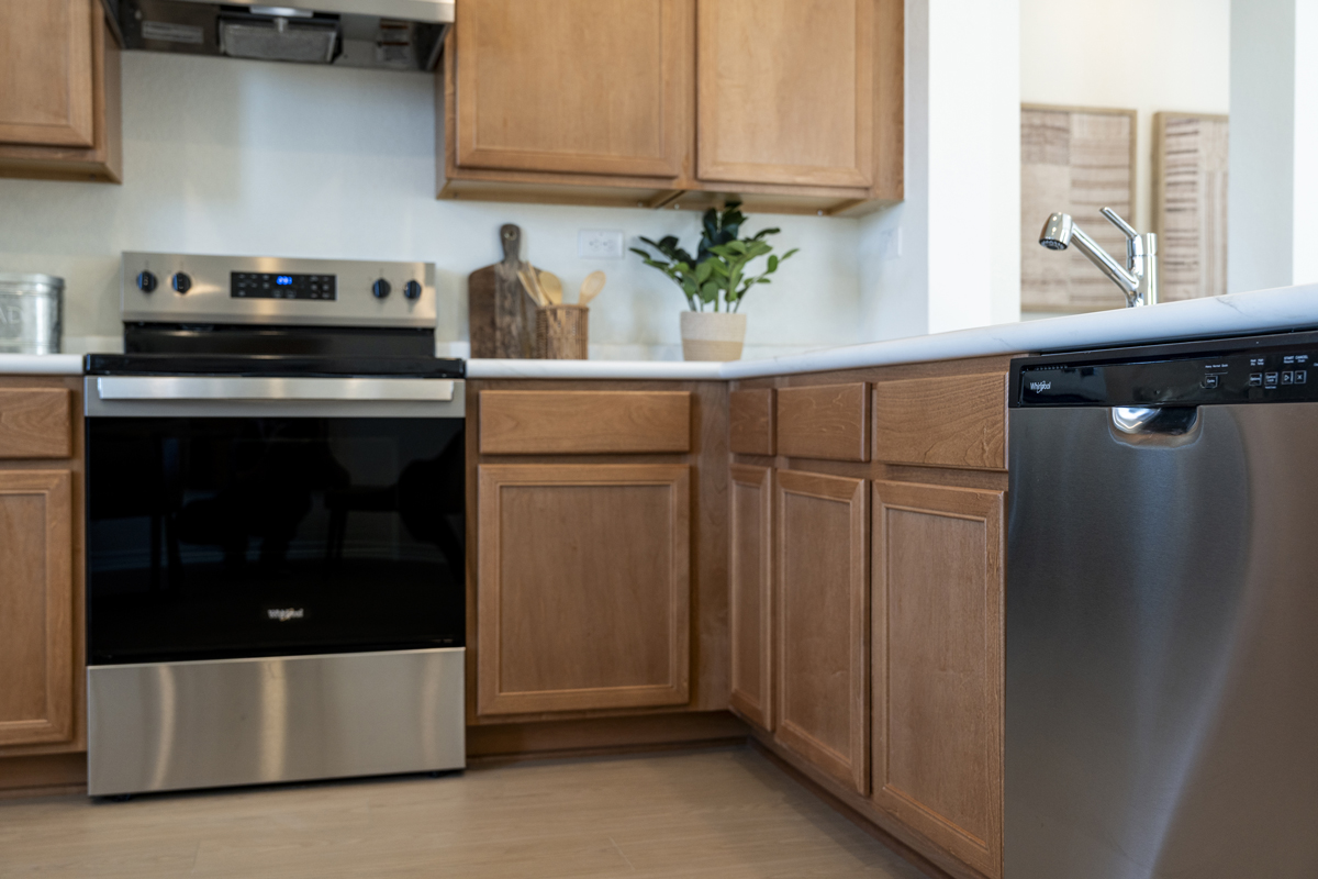 Stainless steel appliances