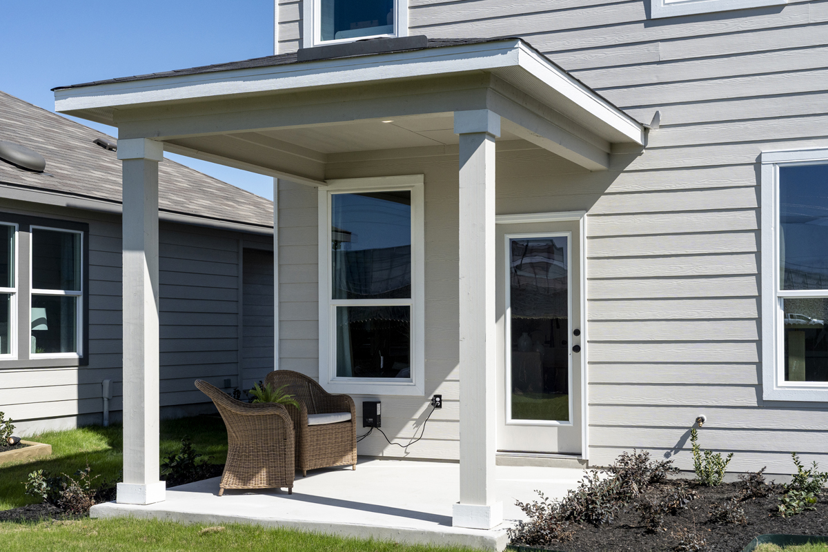 Covered patio	