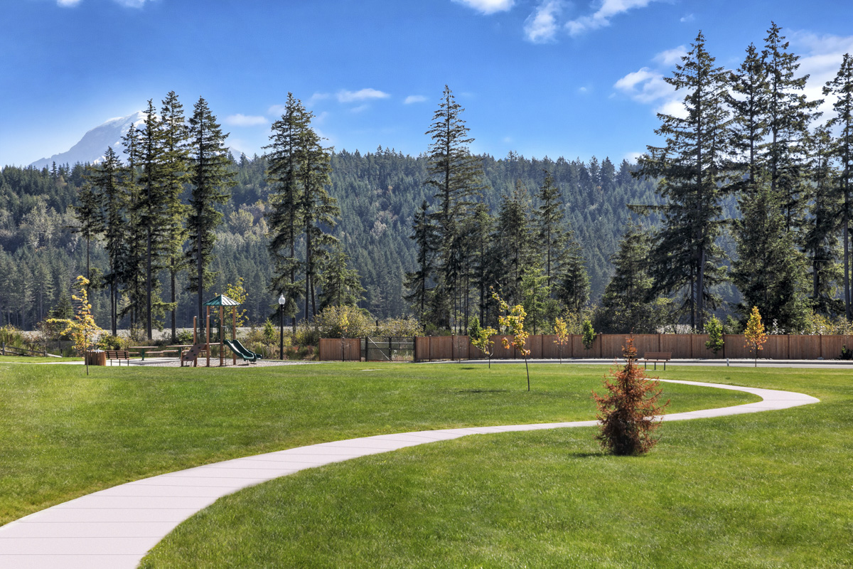 Community park and walking trails