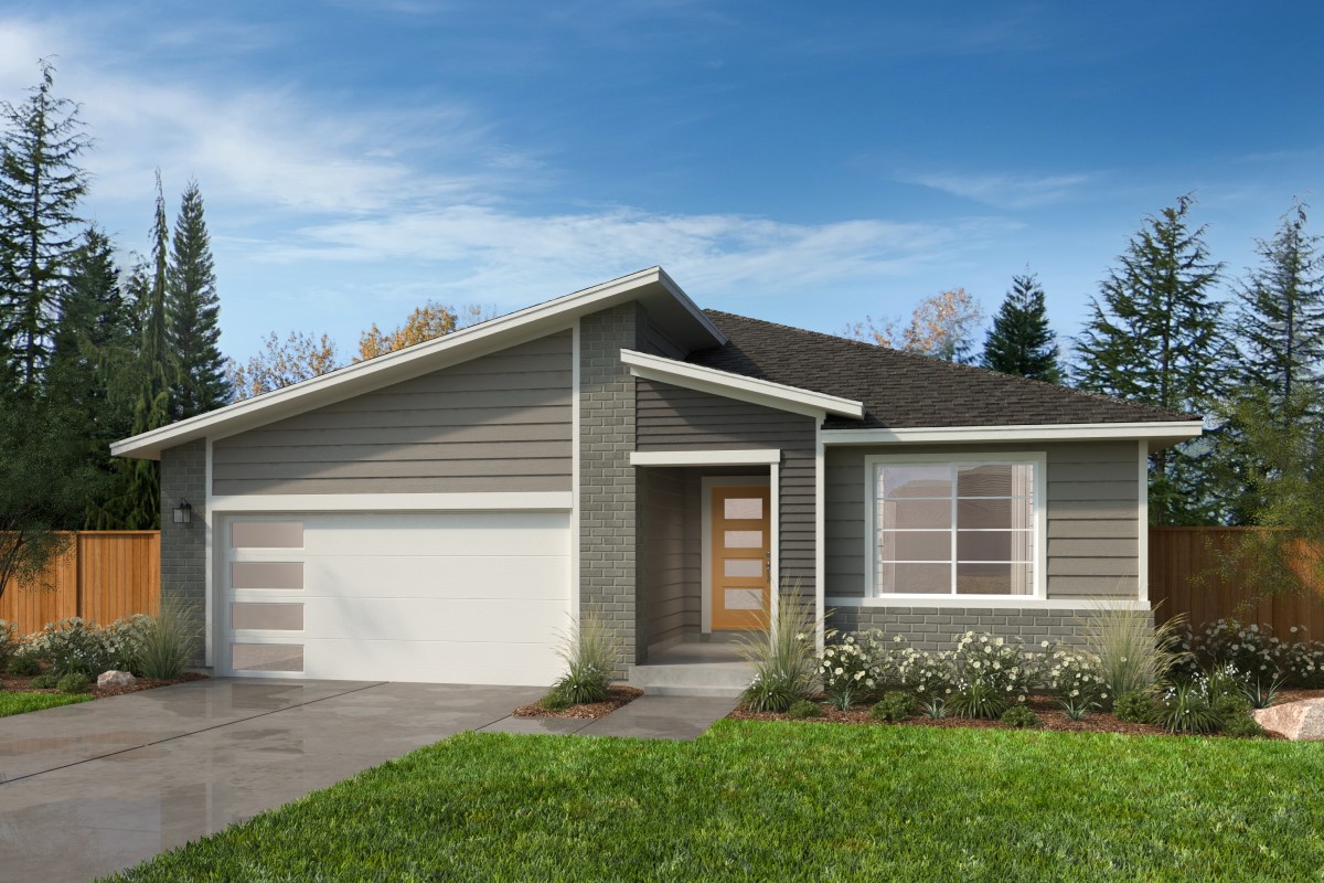Exterior D with optional masonry