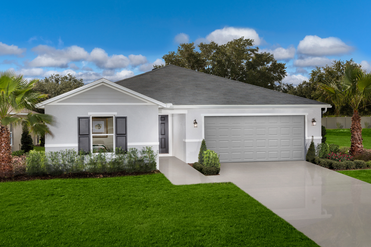 KB model home in Kissimmee, FL
